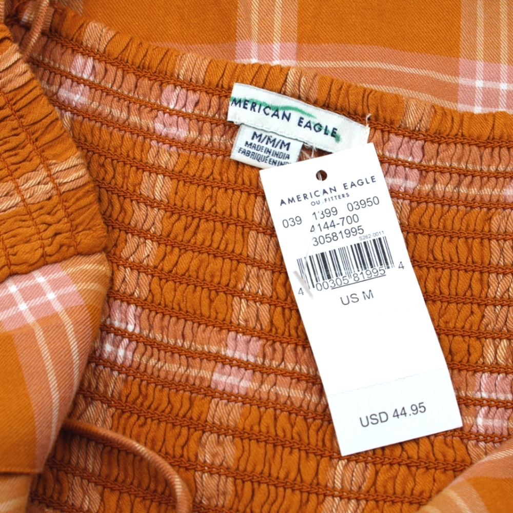 NWT Urban Outfitters Summer Dress – Burnt Orange, Size M - Picture 6 of 6